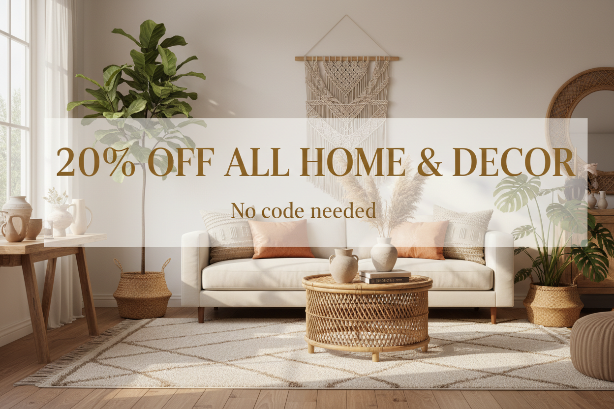 Home & Decor Sale Banner