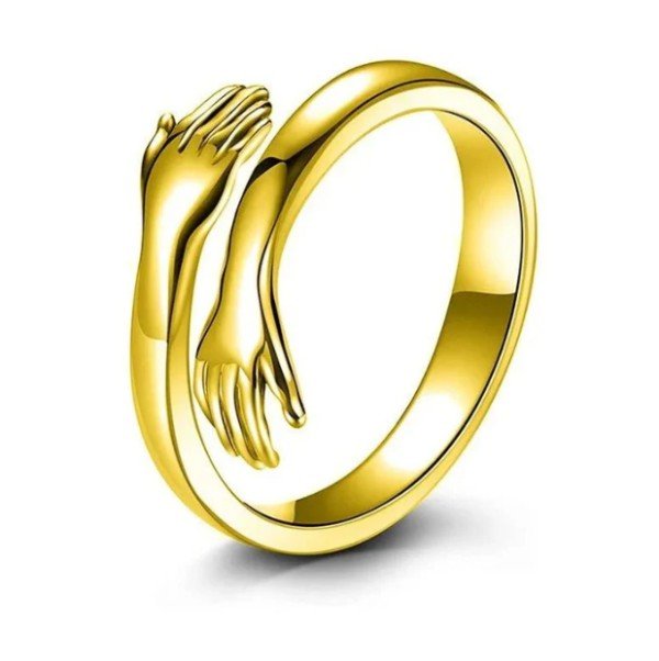 Hugging Arms Adjustable Ring - Blu Lotus Boutique