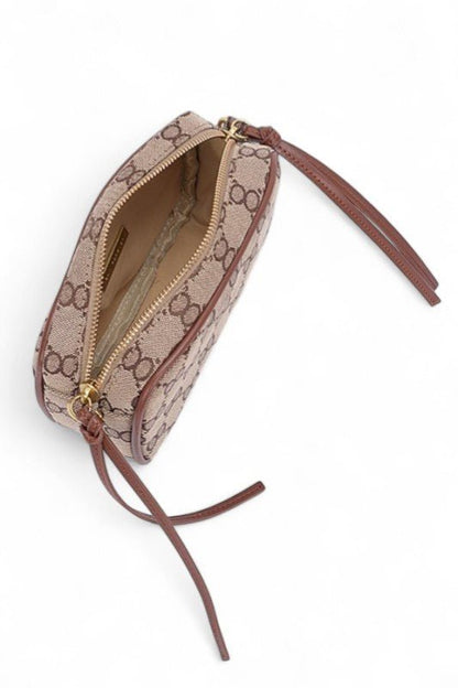 Iconic Jaquard Camera Crossbody Bag - Blu Lotus Boutique