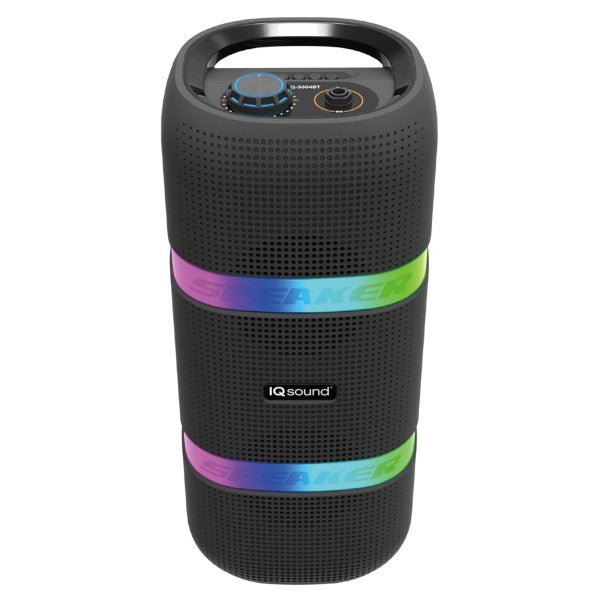 IQ Sound 2x4 - In Portable Bluetooth TWS LED Speaker - Blu Lotus Boutique