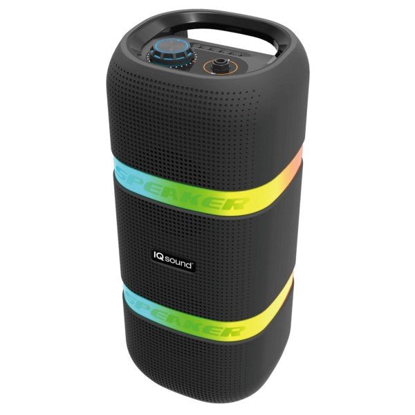 IQ Sound 2x4 - In Portable Bluetooth TWS LED Speaker - Blu Lotus Boutique