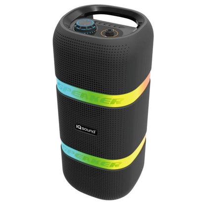 IQ Sound 2x4 - In Portable Bluetooth TWS LED Speaker - Blu Lotus Boutique