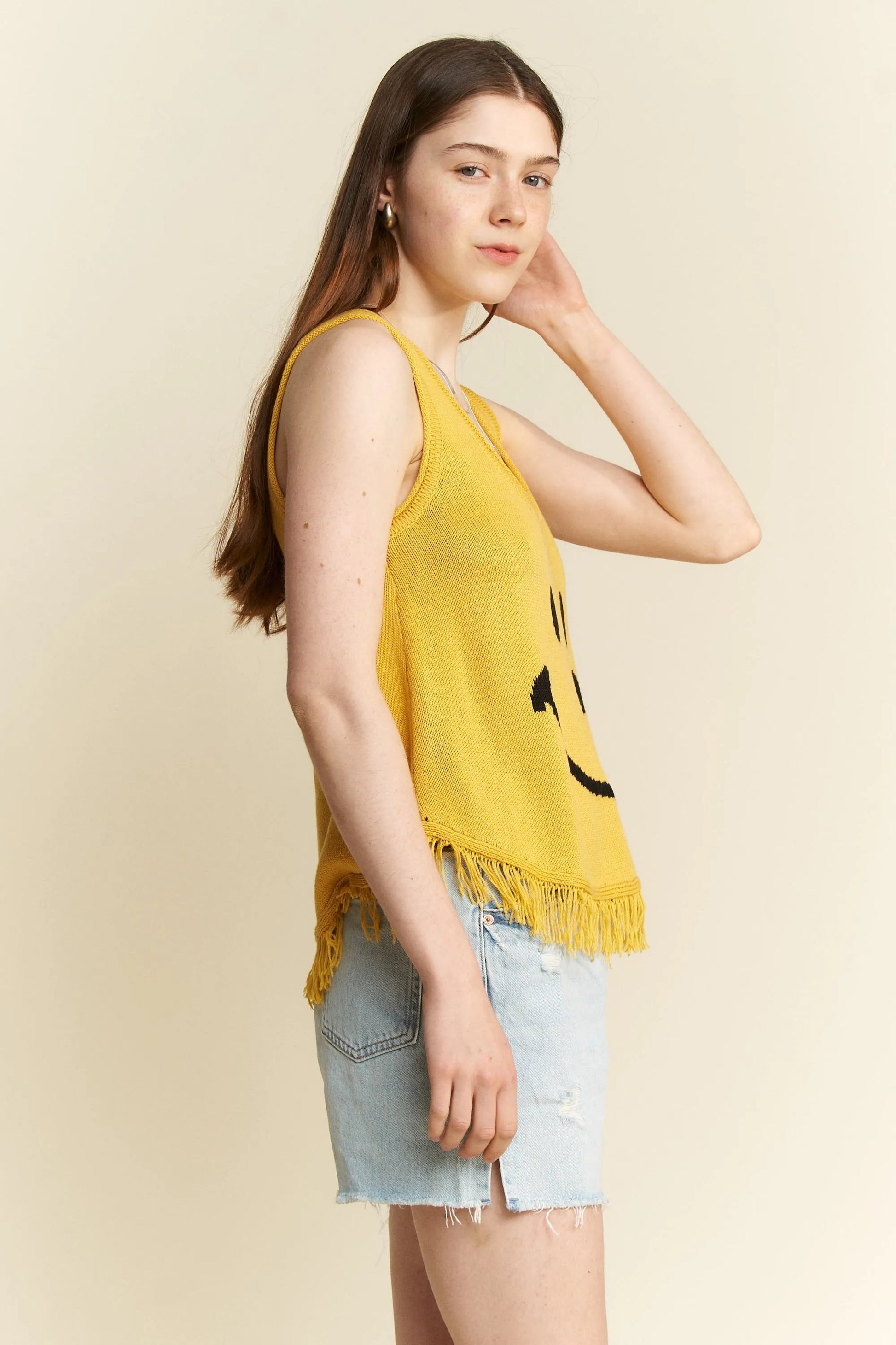 Jade By Jane Smiley Fringe Tank Top - Blu Lotus Boutique