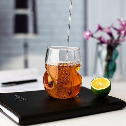 Japanese Twist Cocktail Glasses 2 4 or 6 Packs - Blu Lotus Boutique