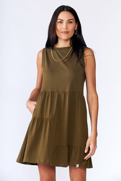 Josephine Tiered Dress - Blu Lotus Boutique