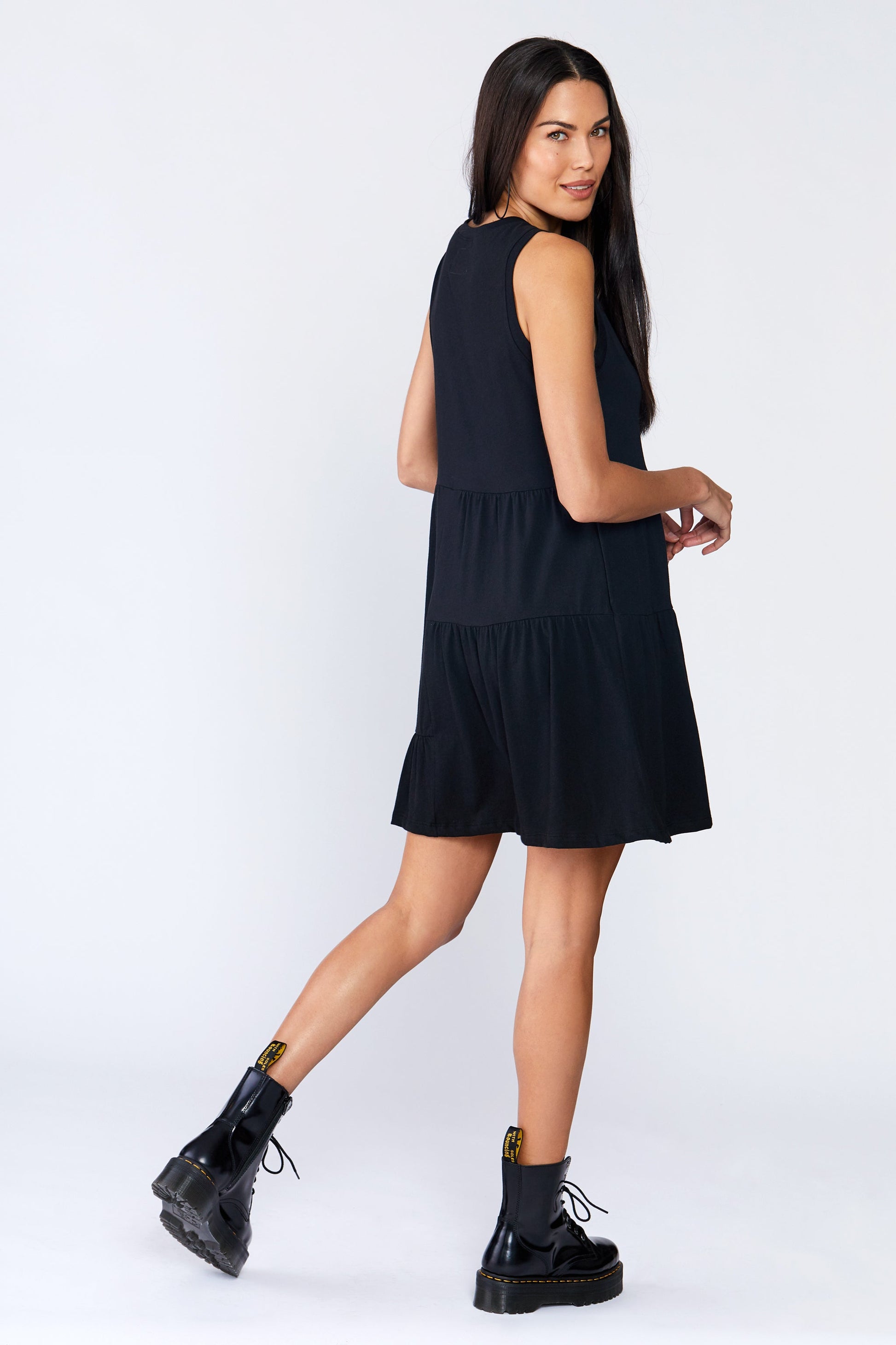 Josephine Tiered Dress - Blu Lotus Boutique