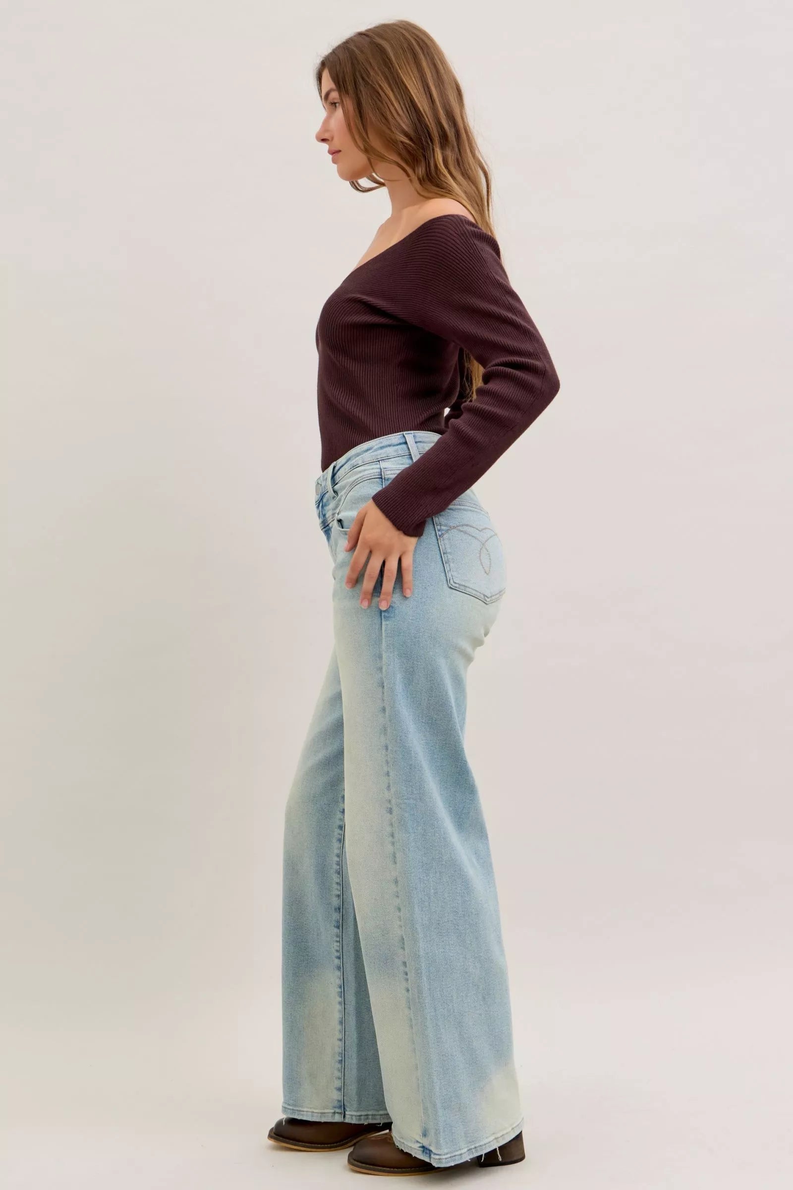 Judy Blue High Waist Column Straight Jeans - Blu Lotus Boutique