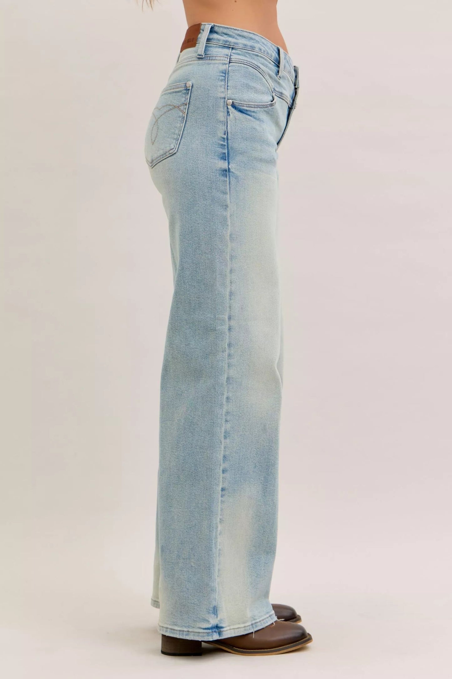 Judy Blue High Waist Column Straight Jeans - Blu Lotus Boutique