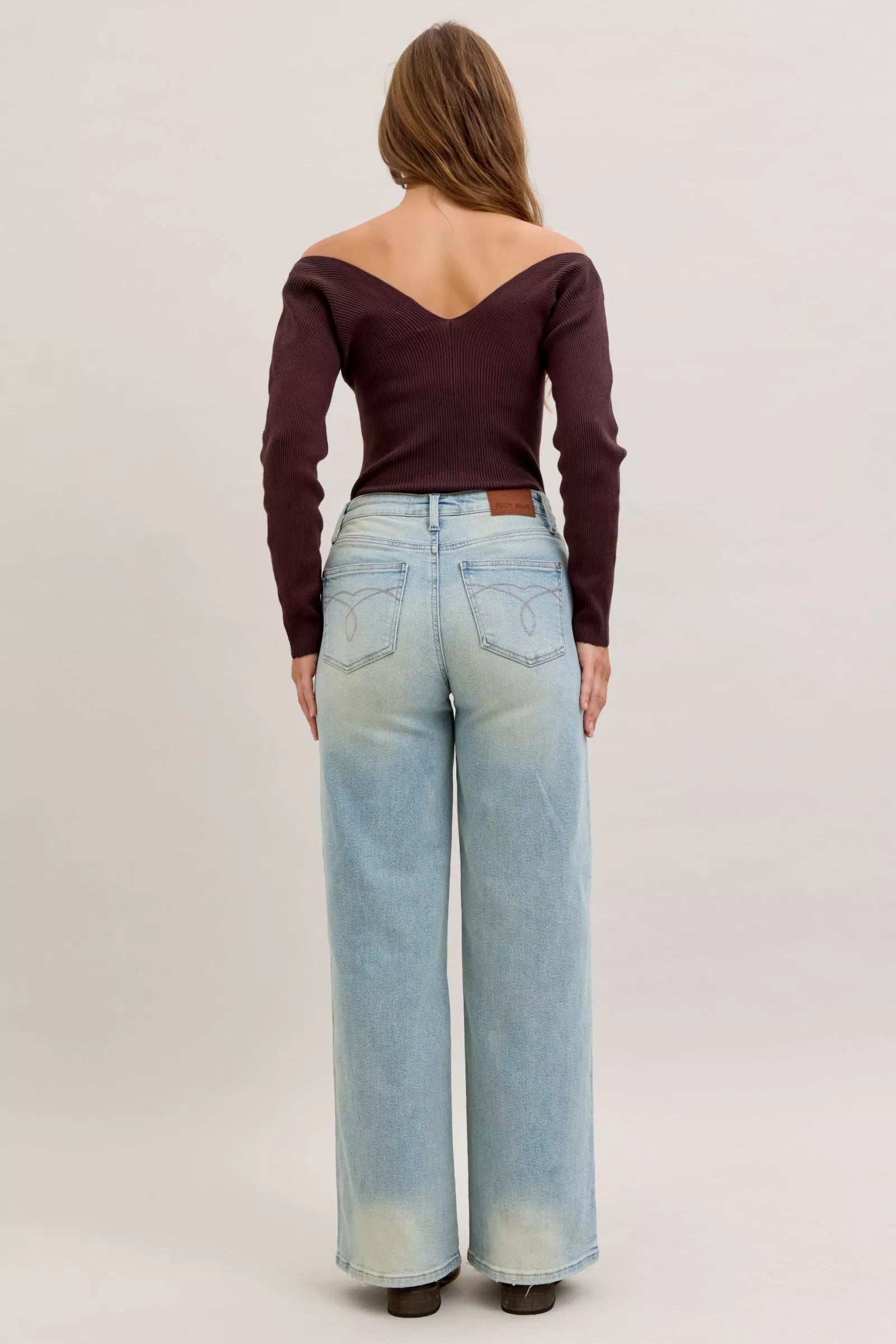 Judy Blue High Waist Column Straight Jeans - Blu Lotus Boutique