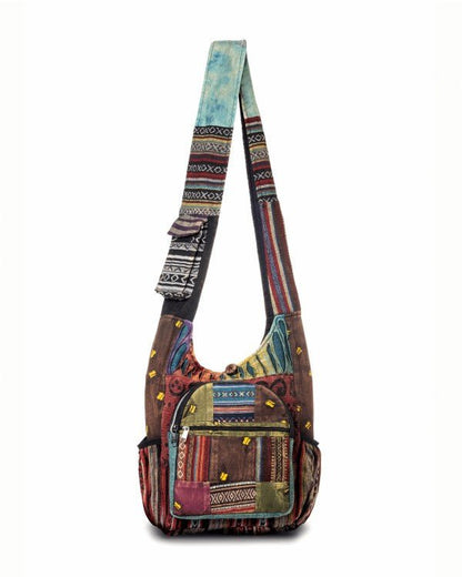 Kathmandu Collection Bee Hobo Bag - Blu Lotus Boutique