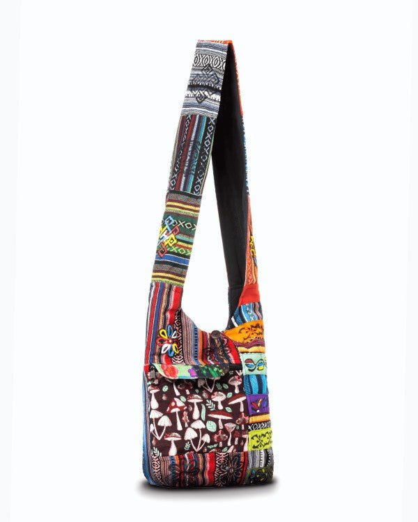 Kathmandu Collection Tribal Stripe Hobo Bag - Blu Lotus Boutique