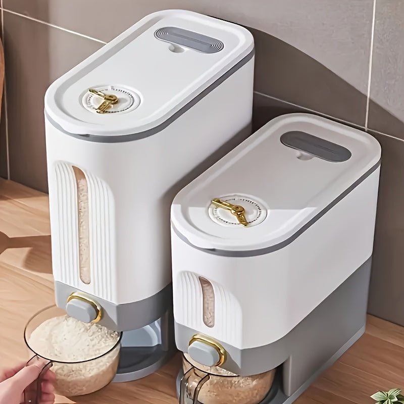 Large Capacity Rice Container Sealed Fresh Organized - Blu Lotus Boutique