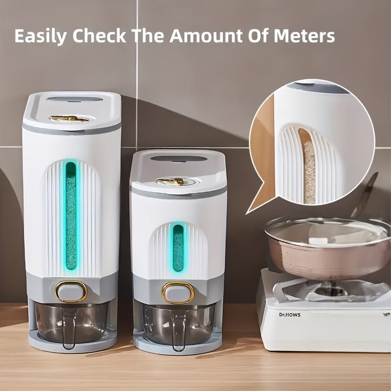 Large Capacity Rice Container Sealed Fresh Organized - Blu Lotus Boutique