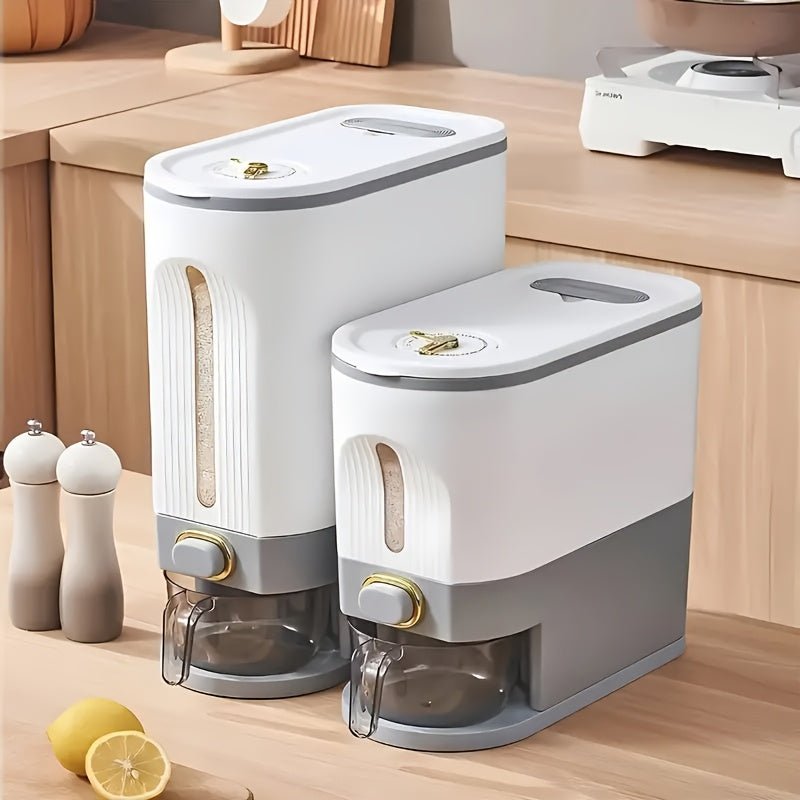 Large Capacity Rice Container Sealed Fresh Organized - Blu Lotus Boutique