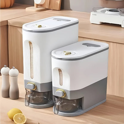 Large Capacity Rice Container Sealed Fresh Organized - Blu Lotus Boutique