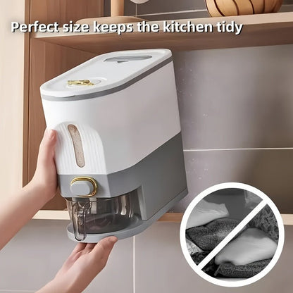 Large Capacity Rice Container Sealed Fresh Organized - Blu Lotus Boutique