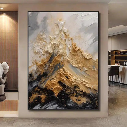 Large Size Group 1 Pcs Hand Painted Abstract Oil Painting on Canvas Wall Picture Art Living Room Home 1 Panel Wall Art Decor(No Frame) - Blu Lotus Boutique