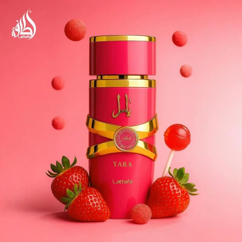 Lattafa Yara Candy Eau de Parfum Spray for Women 100ml Original Arab Perfumes Lasting Floral Fruity Fragrance Pheromone Perfume - Blu Lotus Boutique