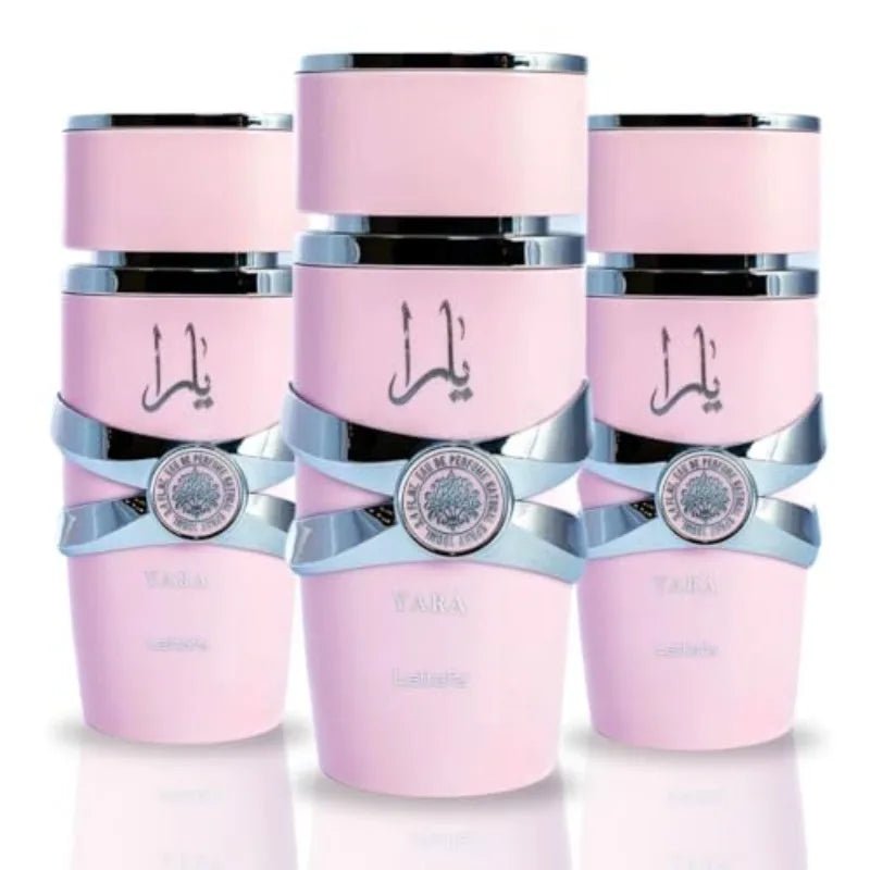 Lattafa Yara Vanilla Gourmand Fruity Floral Eau De Parfum Long - Lasting Fragrance for Women 3.40 Ounce 100 Ml - Blu Lotus Boutique