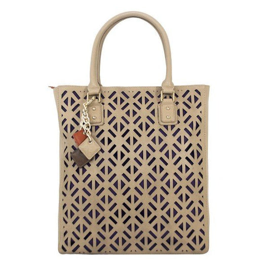 Luminous Leather Bag - Tan - Blu Lotus Boutique