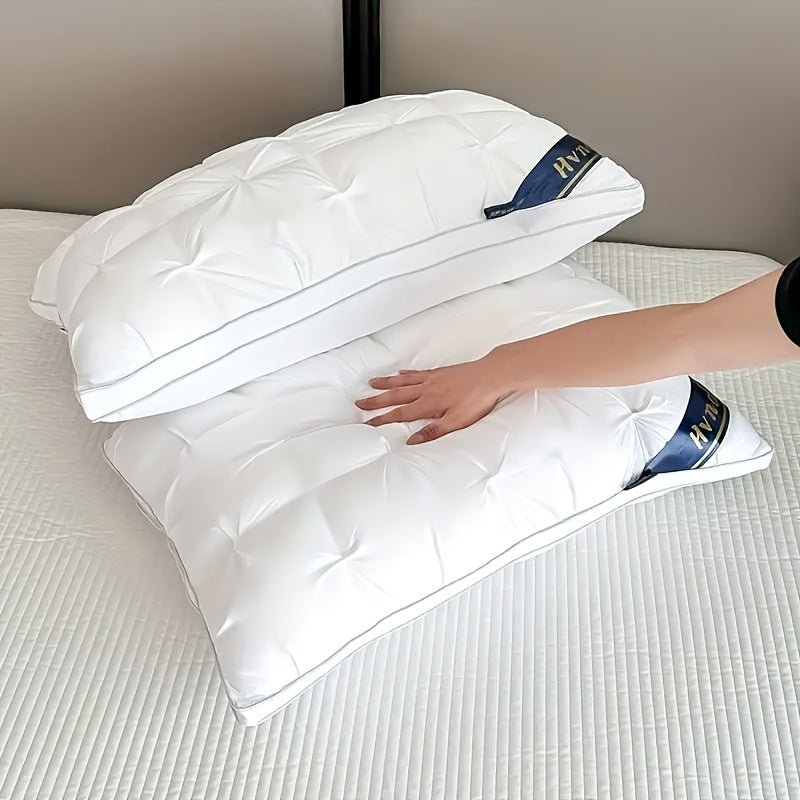 Luxury Queen Pillows Hotel Comfort Deep Sleep AllSeason - Blu Lotus Boutique