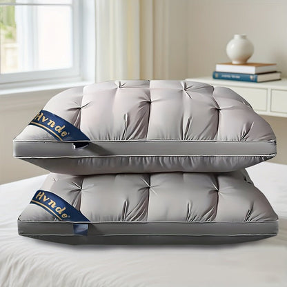 Luxury Queen Pillows Hotel Comfort Deep Sleep AllSeason - Blu Lotus Boutique
