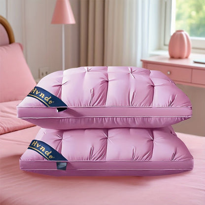 Luxury Queen Pillows Hotel Comfort Deep Sleep AllSeason - Blu Lotus Boutique