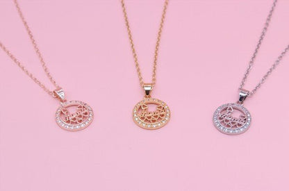 MAMA PENDANT NECKLACE SET - Blu Lotus Boutique