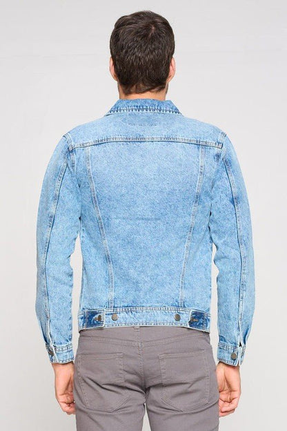 Men's Denim Jacket - Blu Lotus Boutique