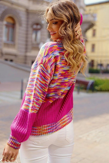 Milani Rainbow Confetti Sweater - Blu Lotus Boutique