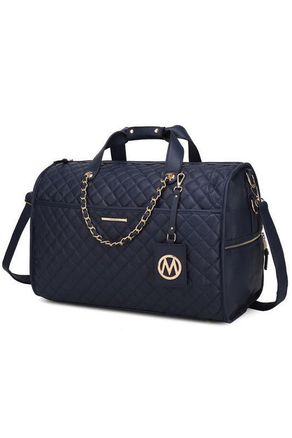MKF Lexie Vegan Leather Women Duffle by Mia K - Blu Lotus Boutique