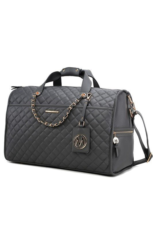 MKF Lexie Vegan Leather Women Duffle by Mia K - Blu Lotus Boutique