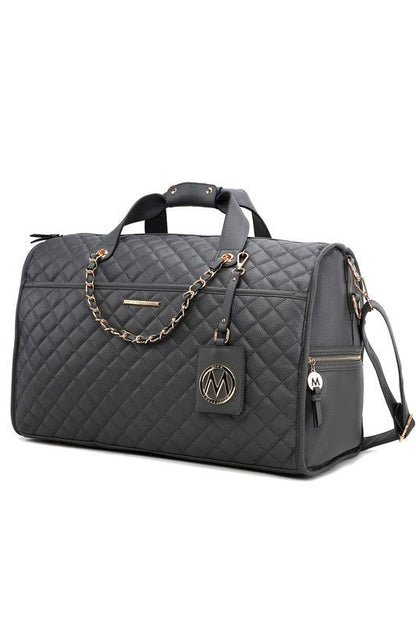 MKF Lexie Vegan Leather Women Duffle by Mia K - Blu Lotus Boutique