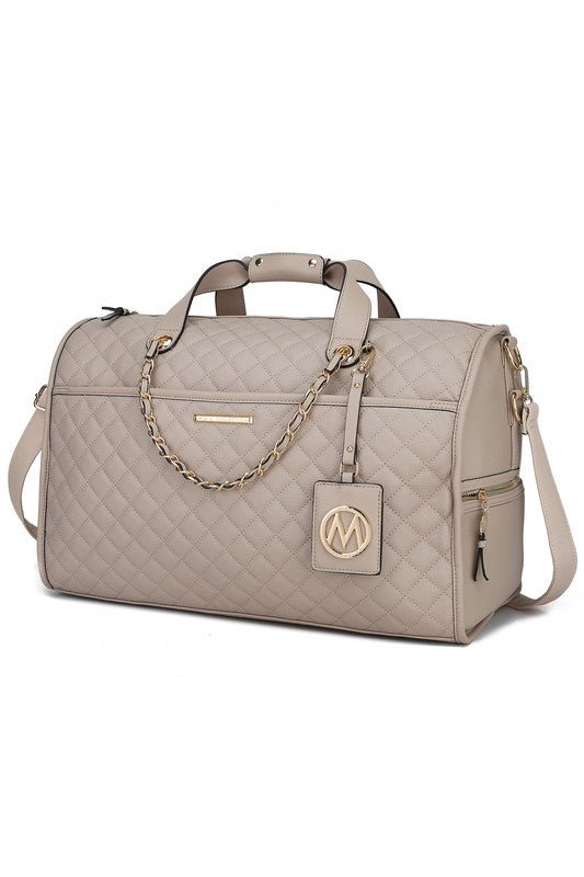 MKF Lexie Vegan Leather Women Duffle by Mia K - Blu Lotus Boutique