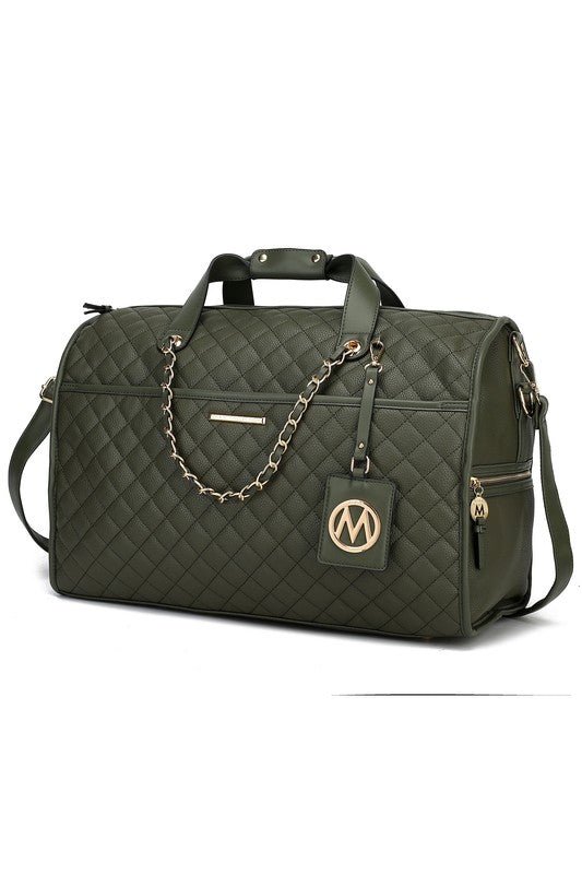 MKF Lexie Vegan Leather Women Duffle by Mia K - Blu Lotus Boutique