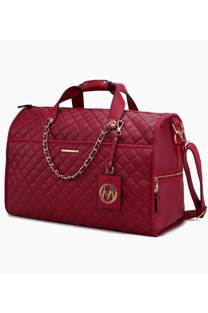 MKF Lexie Vegan Leather Women Duffle by Mia K - Blu Lotus Boutique