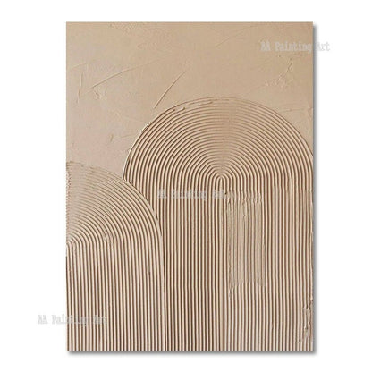 Modern New Paintings Art Pure Handmade Abstract Textured 3D Lines Oil Painting Home Wall Showpieces Thick Acrylic Art On Canvas - Blu Lotus Boutique