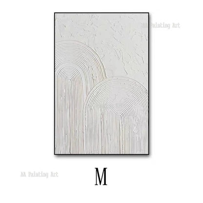 Modern New Paintings Art Pure Handmade Abstract Textured 3D Lines Oil Painting Home Wall Showpieces Thick Acrylic Art On Canvas - Blu Lotus Boutique
