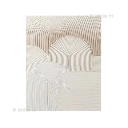 Modern New Paintings Art Pure Handmade Abstract Textured 3D Lines Oil Painting Home Wall Showpieces Thick Acrylic Art On Canvas - Blu Lotus Boutique