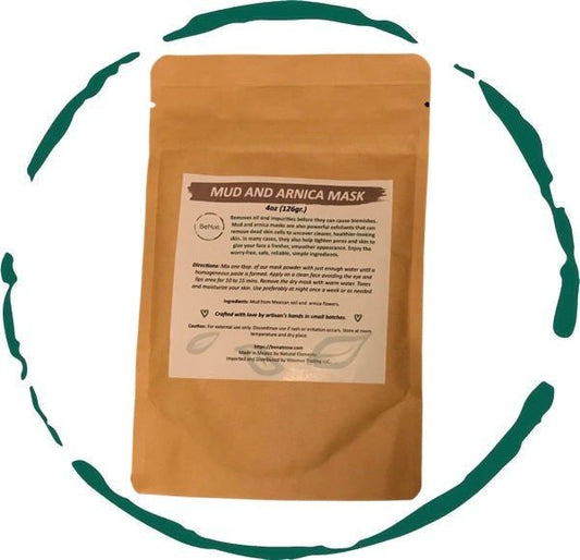 Mud and Arnica Mask - Blu Lotus Boutique