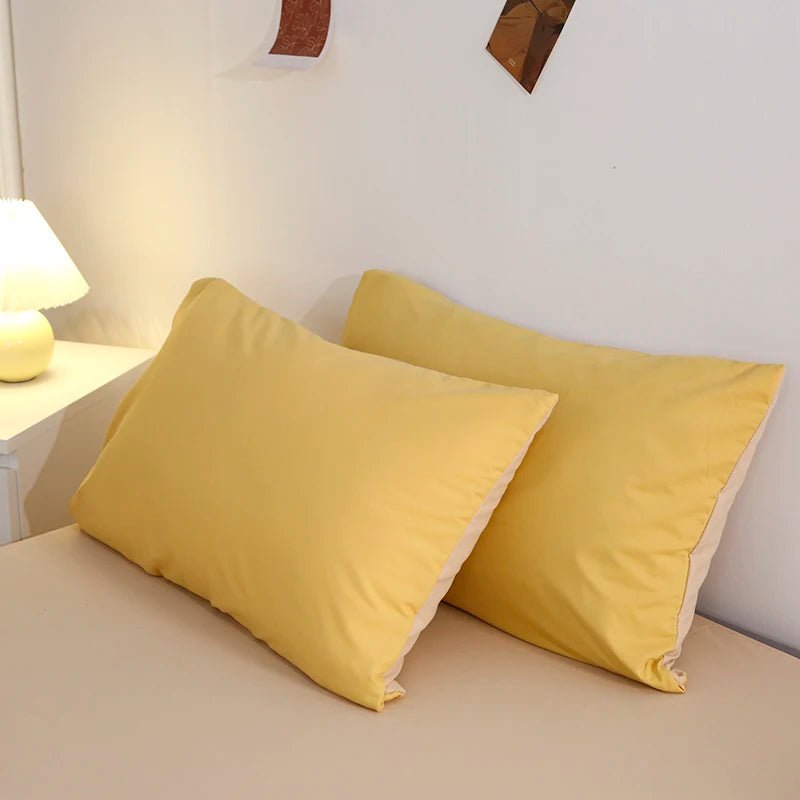 Mustard Yellow Comforter Sets King Bedding Comforter Sets Cotton Quilts King Size Modern Blankets Soft Durable Luxury Bed Linens - Blu Lotus Boutique