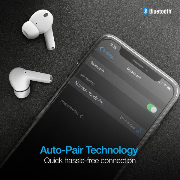 Naztech Xpods PRO TWS with Wireless Charging Case - Blu Lotus Boutique