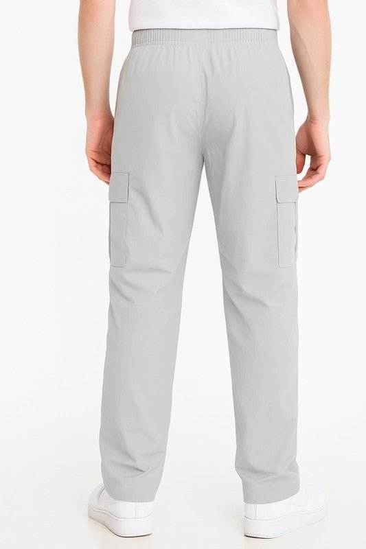 Nylon Classic Cargo Pants - Blu Lotus Boutique