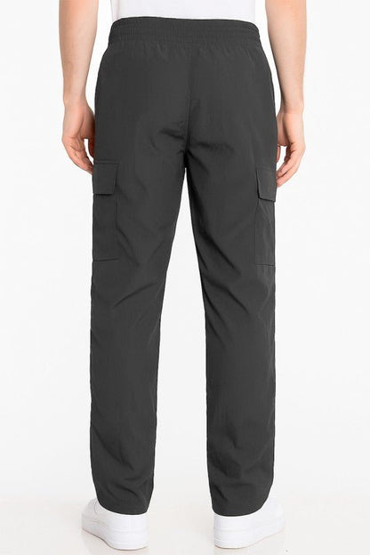 Nylon Classic Cargo Pants - Blu Lotus Boutique