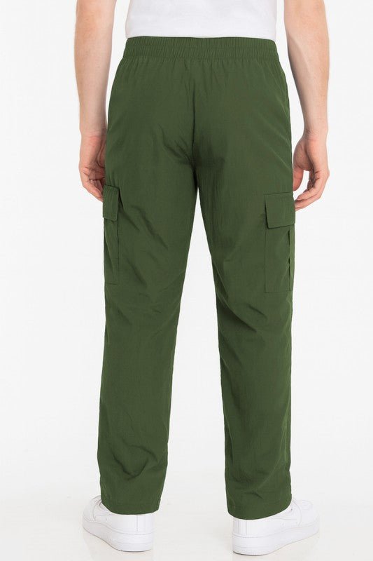 Nylon Classic Cargo Pants - Blu Lotus Boutique