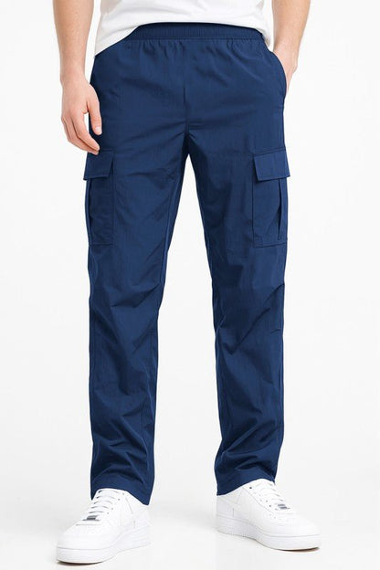 Nylon Classic Cargo Pants - Blu Lotus Boutique