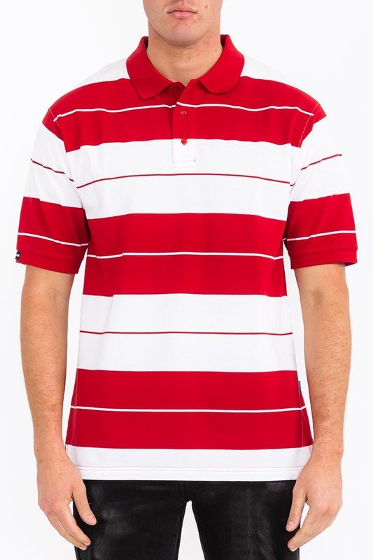 Old School Pique Polo Shirt - Blu Lotus Boutique