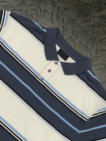 Old School Pique Polo Shirt - Blu Lotus Boutique