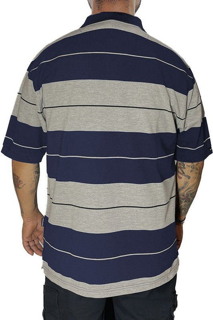 Old School Pique Polo Shirt - Blu Lotus Boutique