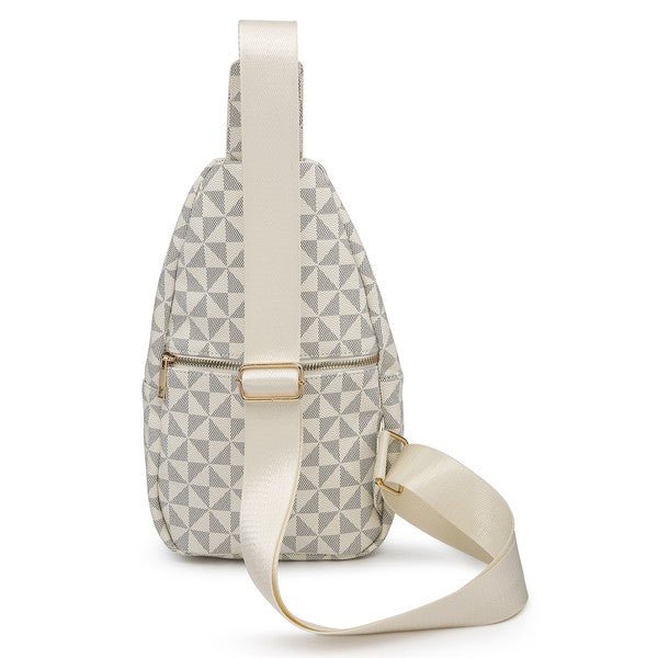 Pattern Sling Backpack - Blu Lotus Boutique